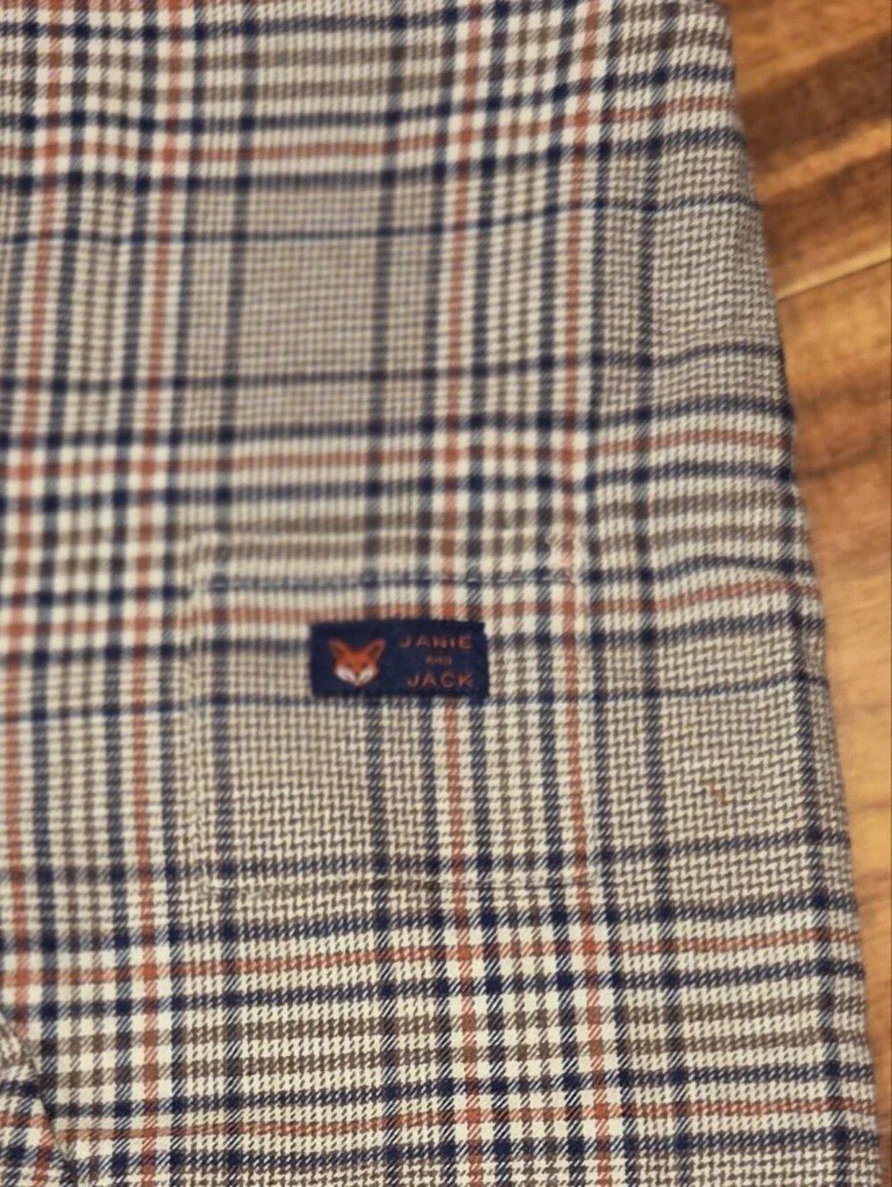 Janie and Jack NWT 0-3 Months Plaid Overalls, Fox Sweater, Polo Bodysuit & Shoes